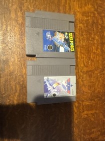 Nintendo Entertainment System Star Force Top Gun Juego Lote Probado Funcionando NES