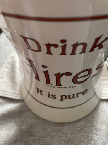 Vintage Hires Root Bier Sirup Zapfsäule mit original funktionierender Pumpe tolle Form