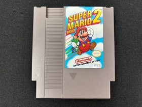 Super Mario Bros. 2 Nintendo NES 1988 Complete Box Manual Foam WORKS GREAT!