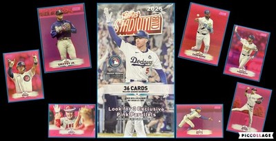 2025 Topps Stadium Club Pink Parallels & Inserts ''Pick a Card''