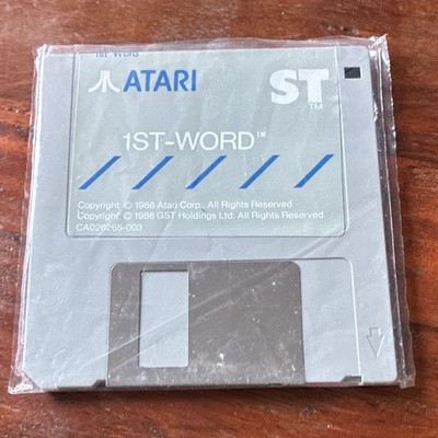 Atari 1ST-WORD Word Processing for ST English 3.5'' Floppy CA026265-003