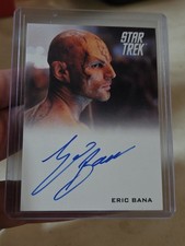 2009 Rittenhouse Star Trek The Movie Auto Eric Bana as Nero Autograph