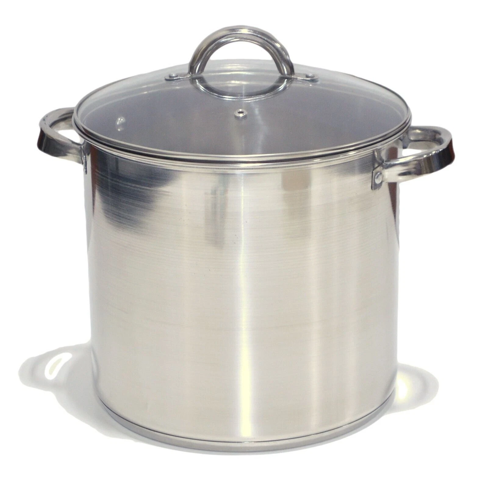Sedona Kitchen 10-Qt. Stainless Steel Stockpot Stainless Steel Lid Handles New