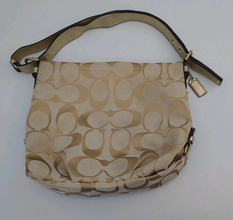Coach Hobo Bags Beige Bags & Handbags for Women for sale | eBay