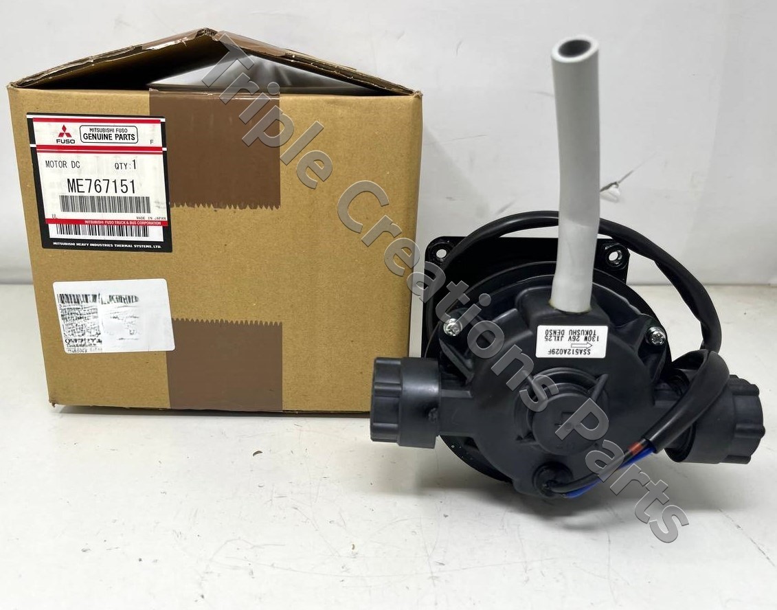 Genuine OEM Mitsubishi ME767151 MOTOR A/C CONDENSOR COOLING