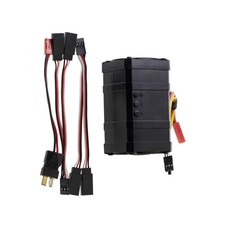 10 Sound Effects Dual Channel RC Car Engine Sound Simulator System Standby Mode