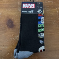 New Marvel Socks NWT Size 9-13