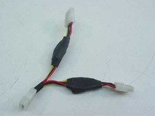 4-Pin Molex Peripheral Power Splitter Cable 1x Female to 2x Male Y Adapter
