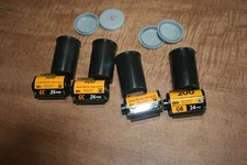 Lot Of 4 Expired Kodak 24 Exposure Film Rolls 3) 400 Max 1) 200 Gold See Pix!!