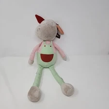 Mamas & Papas Horse Goat Plush Stuffed Animal Soft Toy Rattle 16"