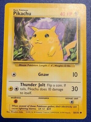 Pokemon Card Pikachu LIST ALL DIFFERENT SETS 1999-2019 MINT - LIGHT PLAY