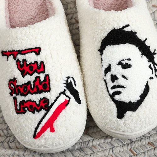 Michael Myers Halloween Slippers