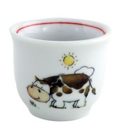 Eierbecher 4,5 Cm Kuh Eschenbach Porzellan