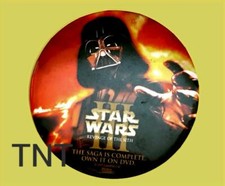 Star Wars Darth Vader Promo Pin Ep.3 DVD Release TRU 2005