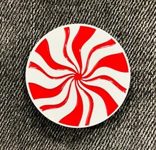 The White Stripes - Jack White - Meg White - Peppermint Swirl - Enamel Pin