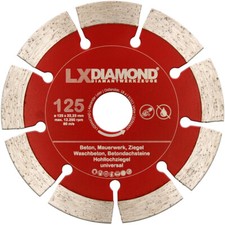 LXDIAMOND Diamant-Trennscheibe 125mm pas. für Hilti DC-SE 19 / 20 Mauernut-Fräse