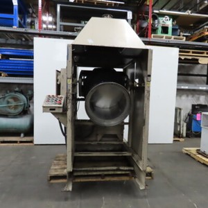 Rosemont 480V 3Ph Centrifugal Bulk Material Drying Tumbler 26RPM 22"x24" Drum