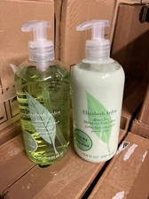 Elizabeth Arden Green Tea Refreshing Body Lotion 500ml+Energize Shower Gel 500ml