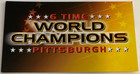 24K Gold Plated Pittsburgh Steelers 6 World Champions U.S Statehood Quarters Set — photo 4