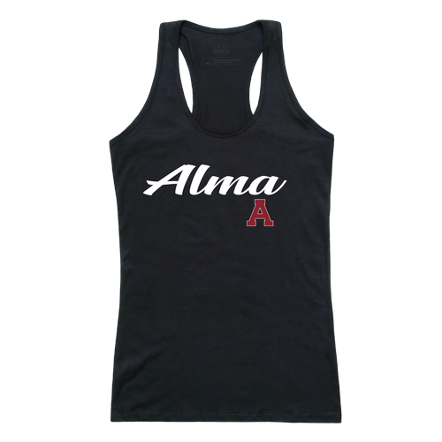 Alma College Scots NCAA Script Womens Tank Top for Game Day