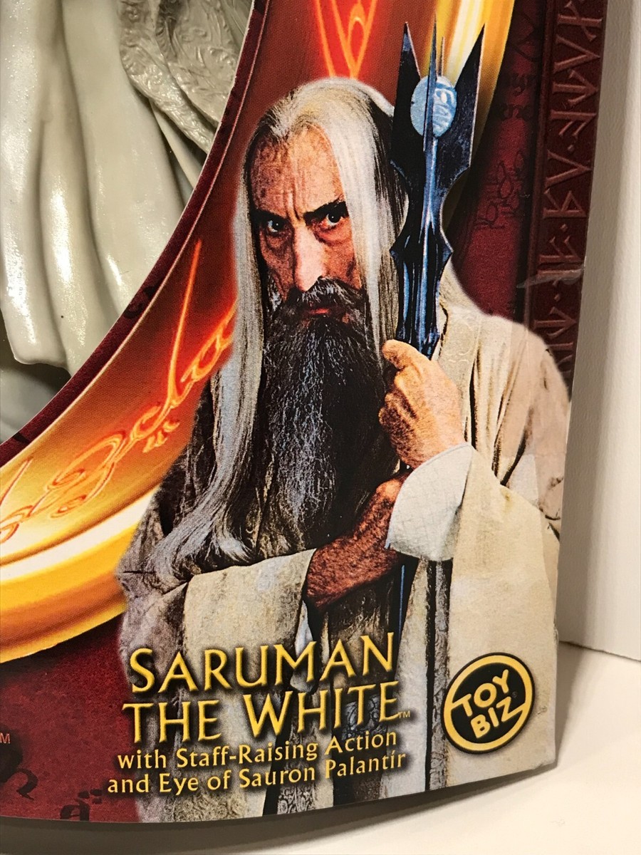 saruman2 2001 Toybiz Lord of The Rings Fellowship of The Ring SARUMAN