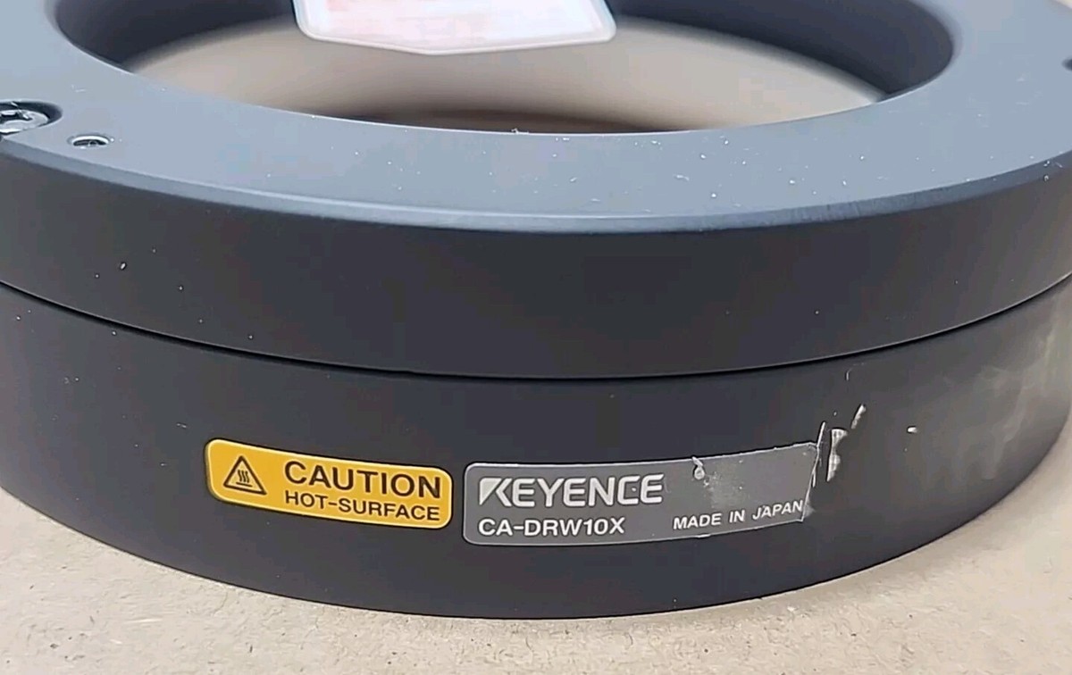 Source Lumineuse Keyence CA-DRW10X + Câble CA-10X - Occasion Fonctionnel - Pour Système Vision