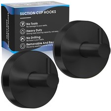 Suction Cup Hooks for Shower,Shower Hooks for Inside Shower, Shower Hook on G...