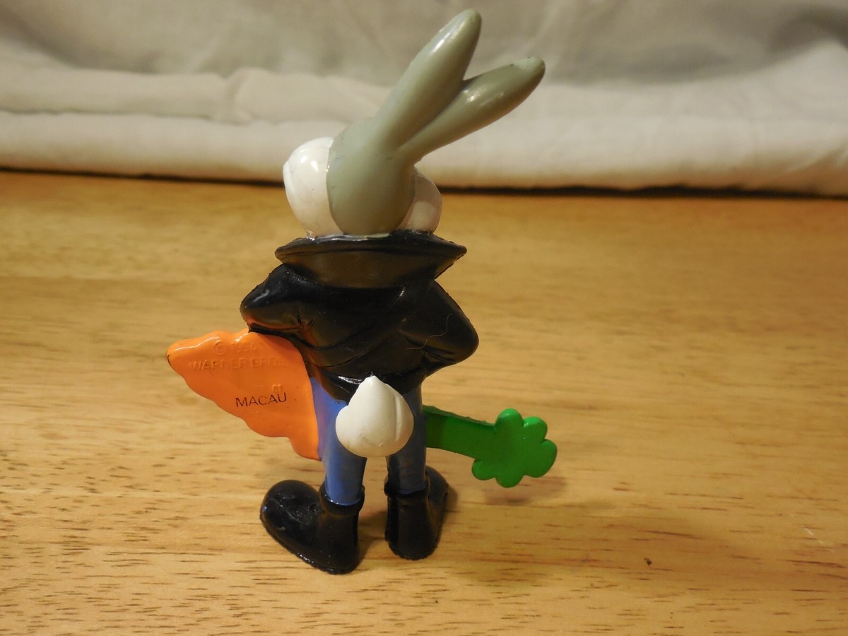 Vintage Bugs Bunny Guitar PVC Figure 1994 Looney Tunes Rock Band