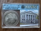 1884-O BU Morgan Dollar Global Certification Services, Inc.