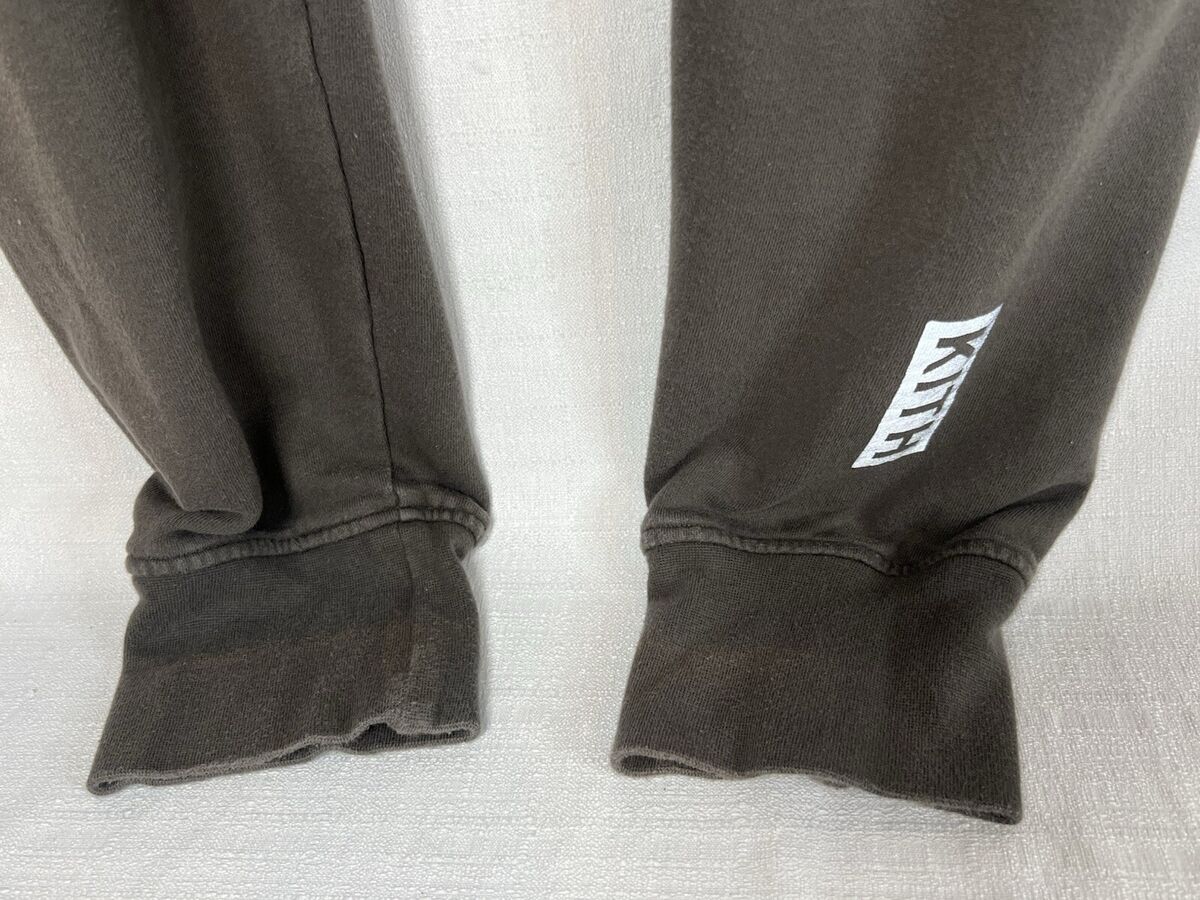Kith Bleecker Sweatpants Joggers Mens Size Green Zipper Kith Bleecker Sweatpants Joggers Mens Size Green Zipper