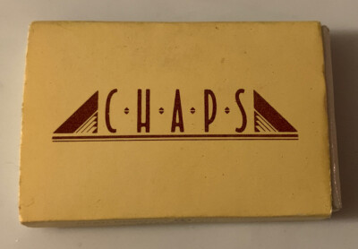 Chaps La Puerta Hyatt Regency San Antonio Texas Vtg Matchbook Pocketbox Complete