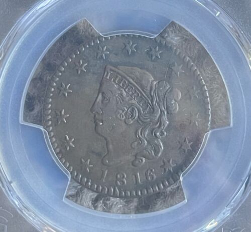 1816 Large Cent (Pcgs Xf Details)