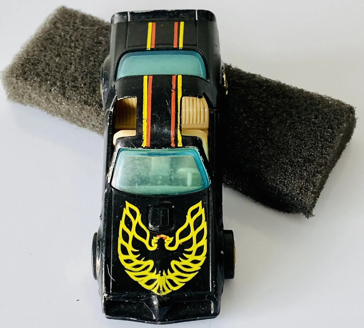 Hot Wheels 77 Pontiac Firebird T/A, 4/5, Black/Red, Muscle Mania