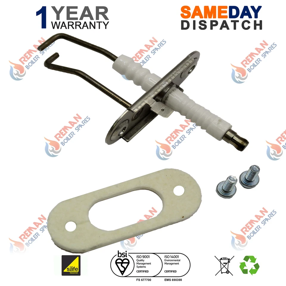 Glowworm Ultracom 24/30/38 CXI Boiler Electrode Kit 0020152564 - Image 2 of 2