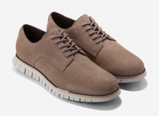 COLE HAAN ZEROGRAND REMASTERED PLAIN TOE Oxfords Mens Suede Shoes NEW C40233