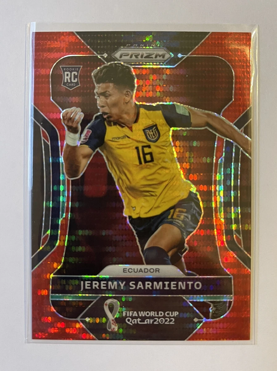 2022 Panini Prizm World Cup Jeremy Sarmiento RC Red Breakaway