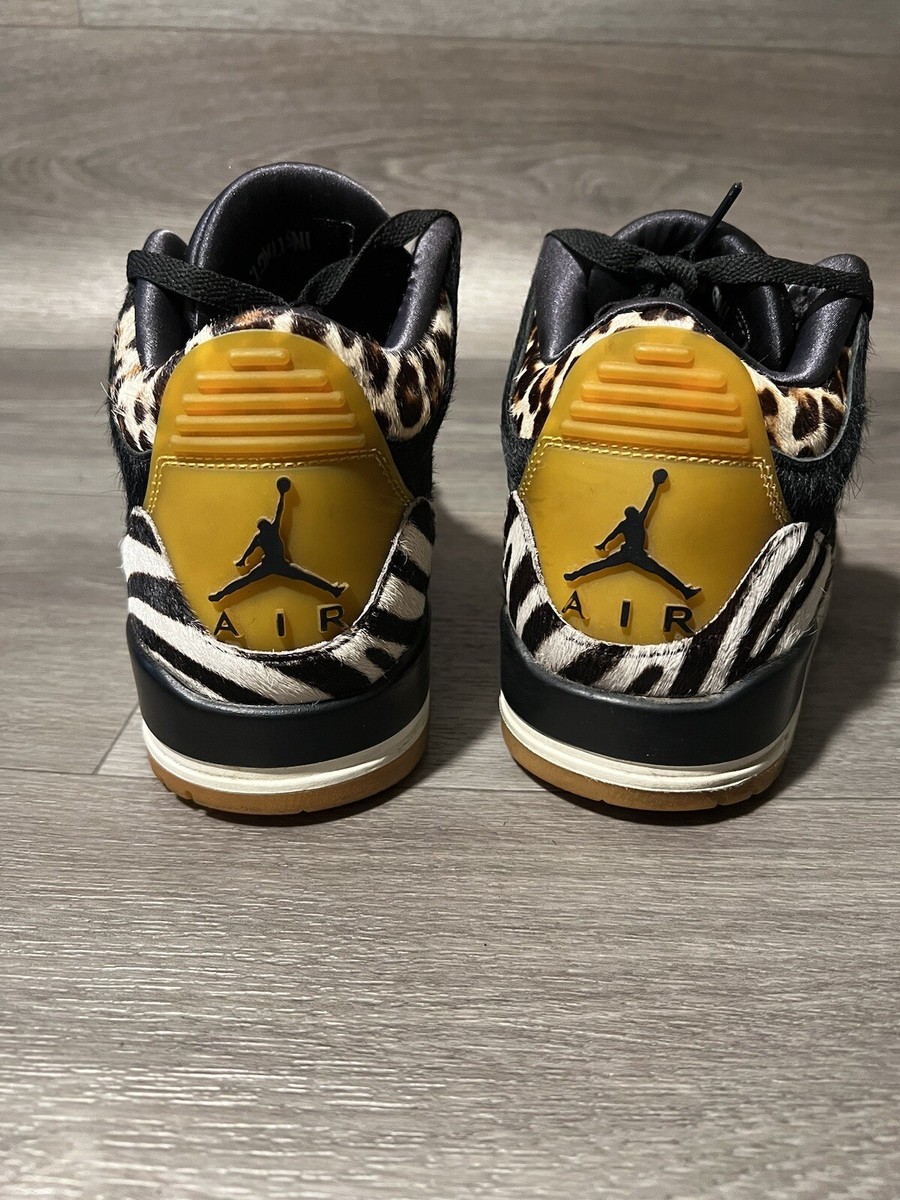 RARE🔥Nike Air Jordan 3 Retro sz 8 Animal Instinct Print RARE🔥Nike Air Jordan 3 Retro sz 8 Animal Instinct Print
