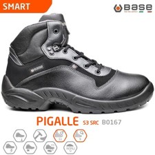 BASE SMART SCARPE DA LAVORO ANTINFORTUNISTICA PIGALLE S3 SRC ALTA B0167 +
