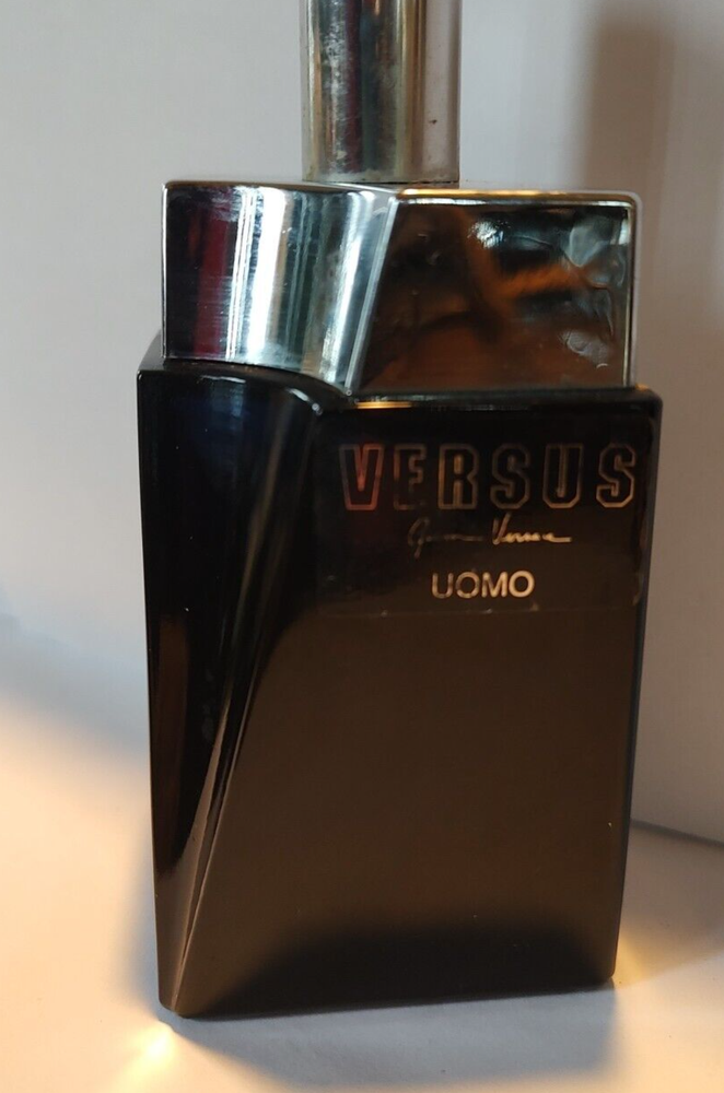 90's VERSACE VERSUS UOMO Men COLOGNE 3.3oz-100ml EDT VAPO VINTAGE DEMO PLAIN CAP