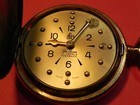 Antique American Foundation for Blind Braille Hunter Pocket Watch