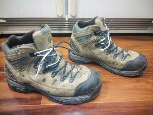 Danner 453 Soft Toe Leather Gore-Tex TFX Hiking/Work Boots 5.5" US 12 Dark Tan - Picture 2 of 14