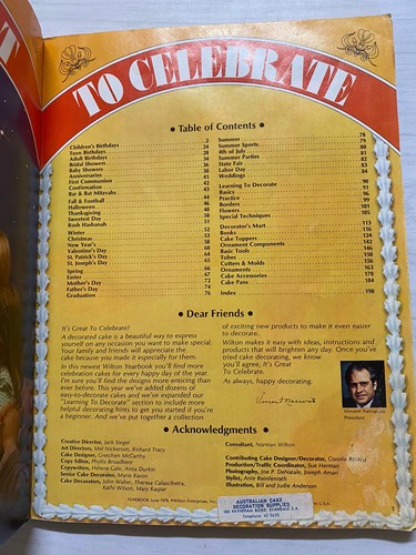 Wilton Yearbook Cake Decorating 1979 Paperback Book - Picture 11 of 12