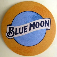BLUE MOON, DRAKE'S BEER, SUSHI, BURGERS 3 1/2 inch Beer COASTER Mat, COLORADO