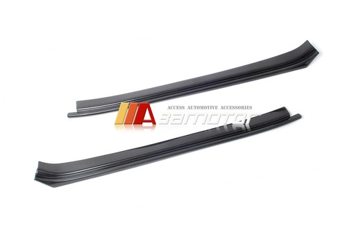 Carbon Fibre Door Sill Scuff Plate Insert Trim Cover fits 20-25 Toyota Supra GR - Picture 2 of 6