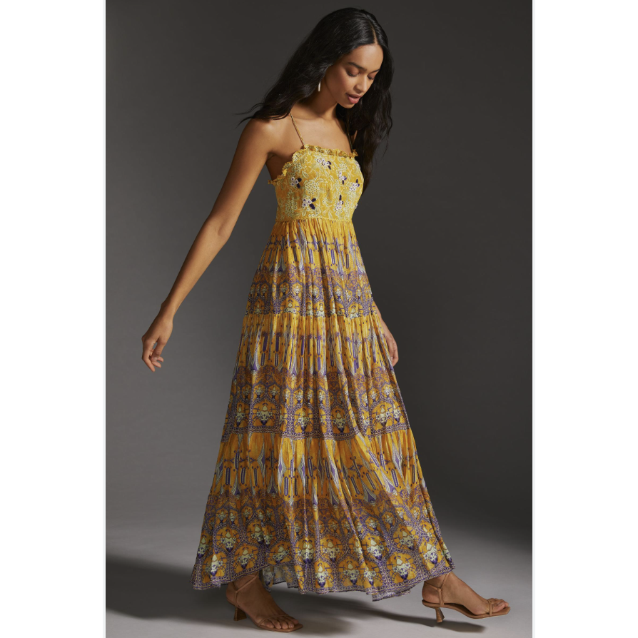knee length dresses for ladies WREN MAXI DRESS – Bhanuni by jyoti