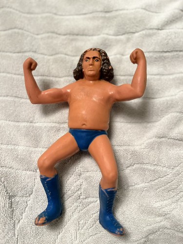 WWF LJN Andre the Giant Long Hair 8� Superstars Ac...