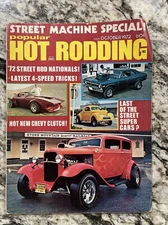 Popular Hot Rodding MAGAZINE, OCT 1972, Street Rod Nationals