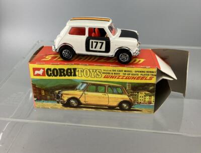Corgi Toys 308 BMC Mini Cooper S Whizzwheels Yellow