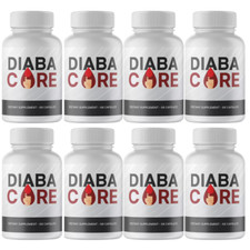 Diaba Core Blood Sugar and Glucose Support DiabaCore - 8 Bottles