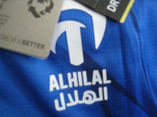 2023/24 Al Hilal Home Jersey #10 Neymar Jr 2XL PUMA Saudi Pro League NEW NWT! - Picture 5 of 8